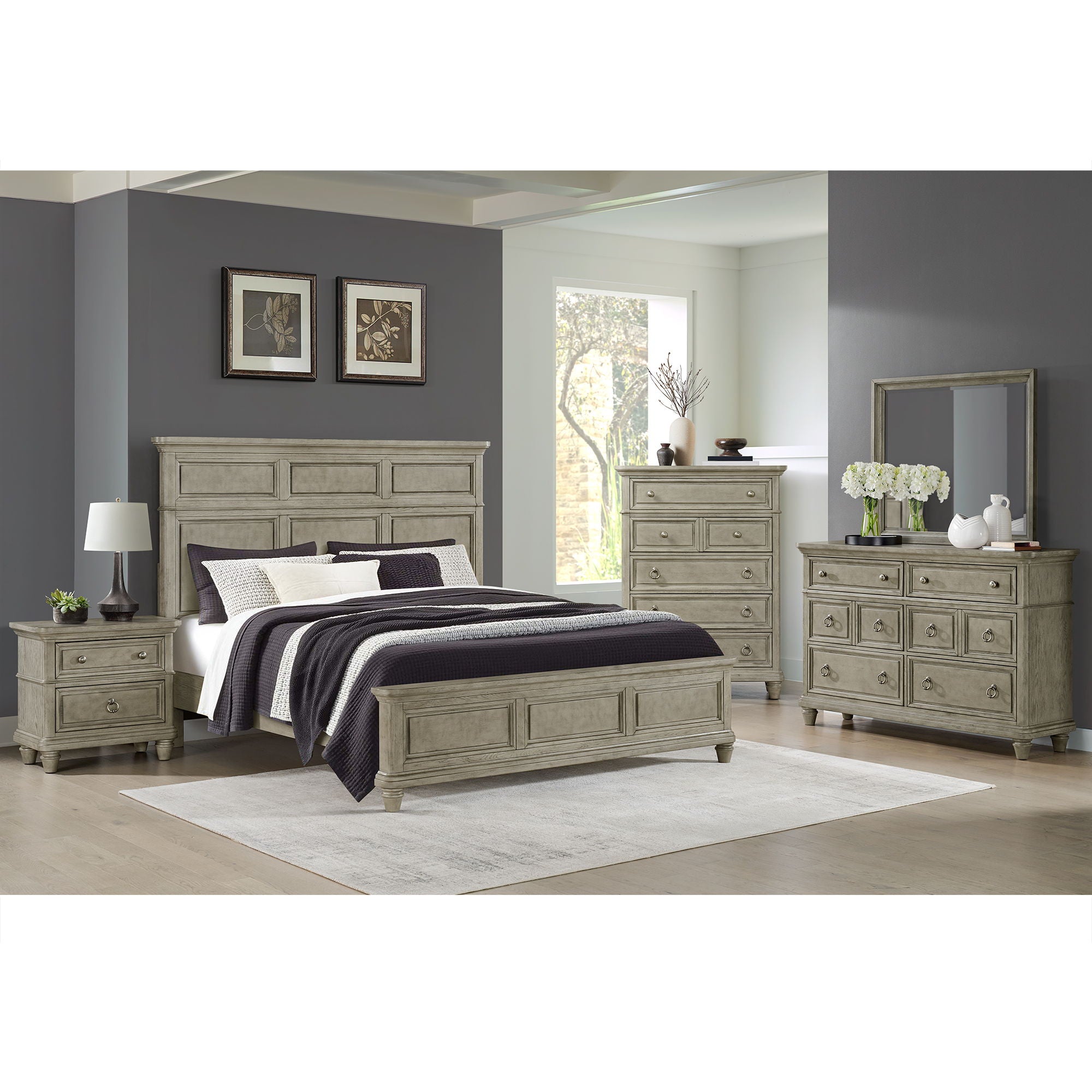 Whit-Ash - 6-Drawer Dresser