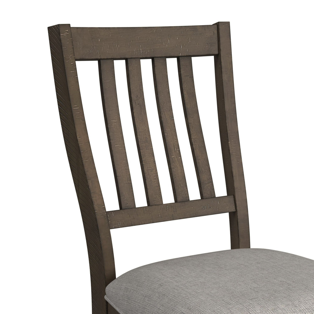 Yellowstone Dining Side Chair (Set of 2) in Medium Brown / Gray by Elements International, view 2