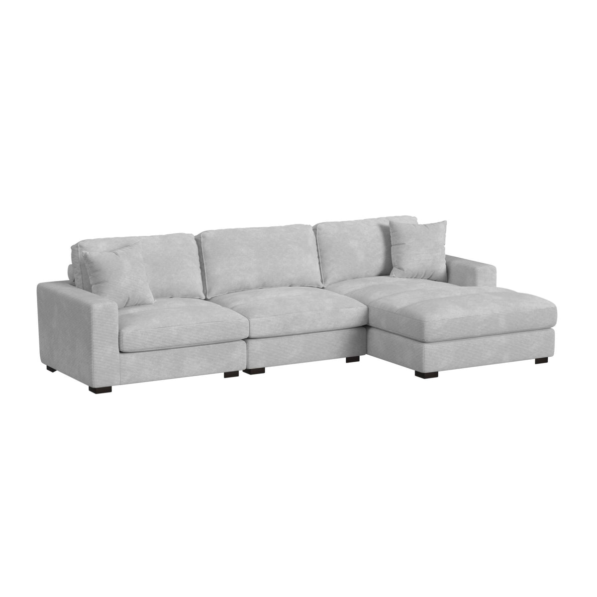 Arizona Modular Sectional Set in Beige by Elements International, view 2