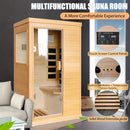 Infrared Sauna Room Single Room - Natural