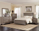 Kauffman - Wood Panel Bed