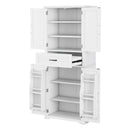 Bathroom Storage Cabinet With Multifunctional Storage Space, Drawer With Slide Rails, Adjustable Shelf