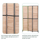 Rustic 3 Panel Room Dividers And Folding Privacy Screen