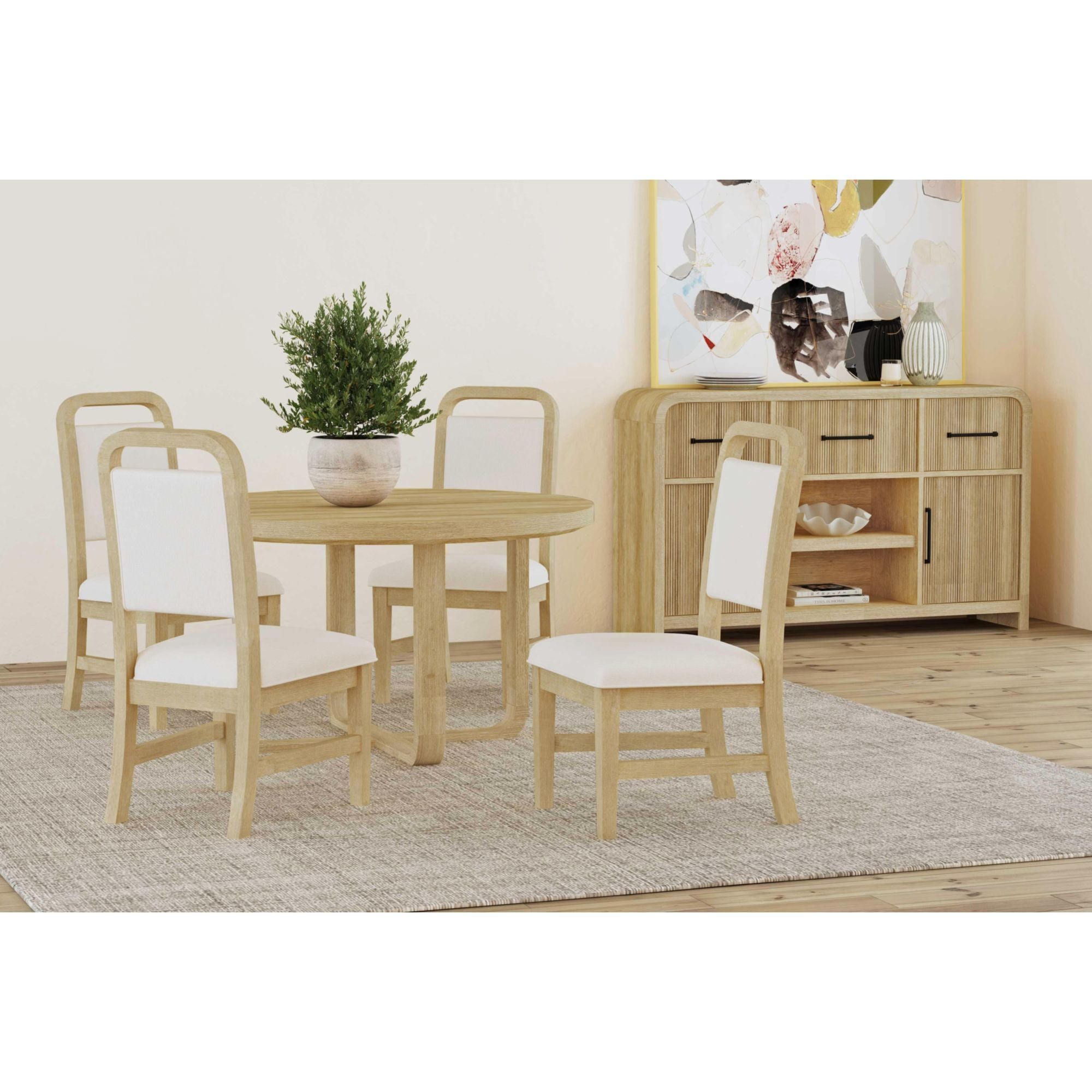 Ridgemont - Round Dining Table - Natural