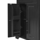 Bathroom Storage Cabinet, Adjustable Shelves & Drawer, Freestanding Linen Tower