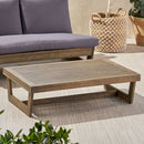 Elloree - Outdoor Coffee Table - Gray