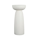 Magnesium Oxide Plant Stand - White