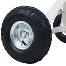 Heavy Duty Trailer Dolly With Pneumatic Tires, 600 Lb. Capacity Steel
