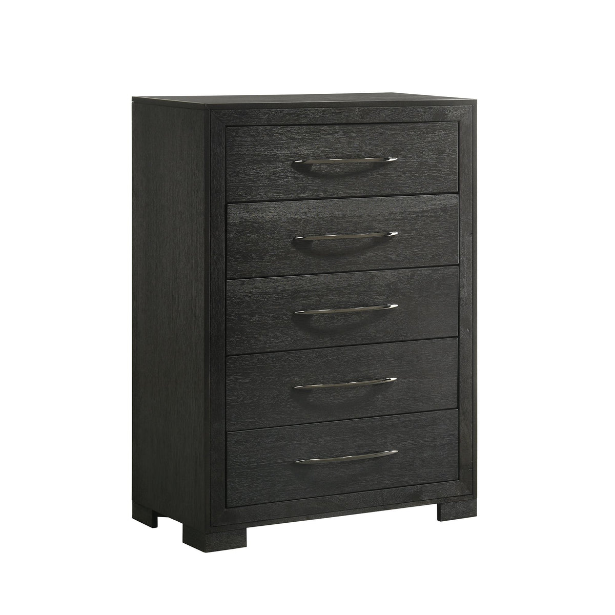 Allan Panel Bedroom Set in Black by Elements International, view 2