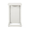 Aluminum Outdoor C - Shaped Side Table For Patio