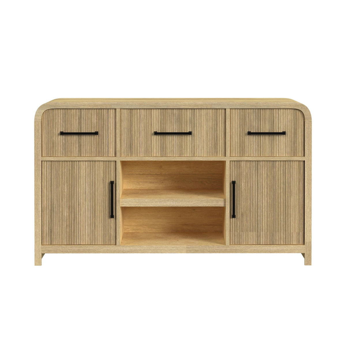 Ridgemont Server in Black by Elements International, view 3