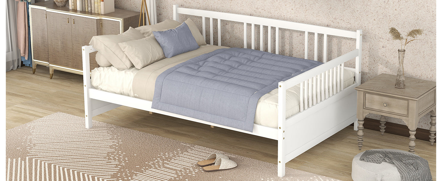 Full Size Daybed with Support Legs, White ( OLD SKU: WF191900AAK)