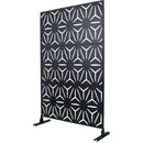 Outdoor & Indoor Metal Privacy Screen, Freestanding Decorative Panels