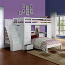 Freya - Twin Bed - White - Atlantic Fine Furniture Inc