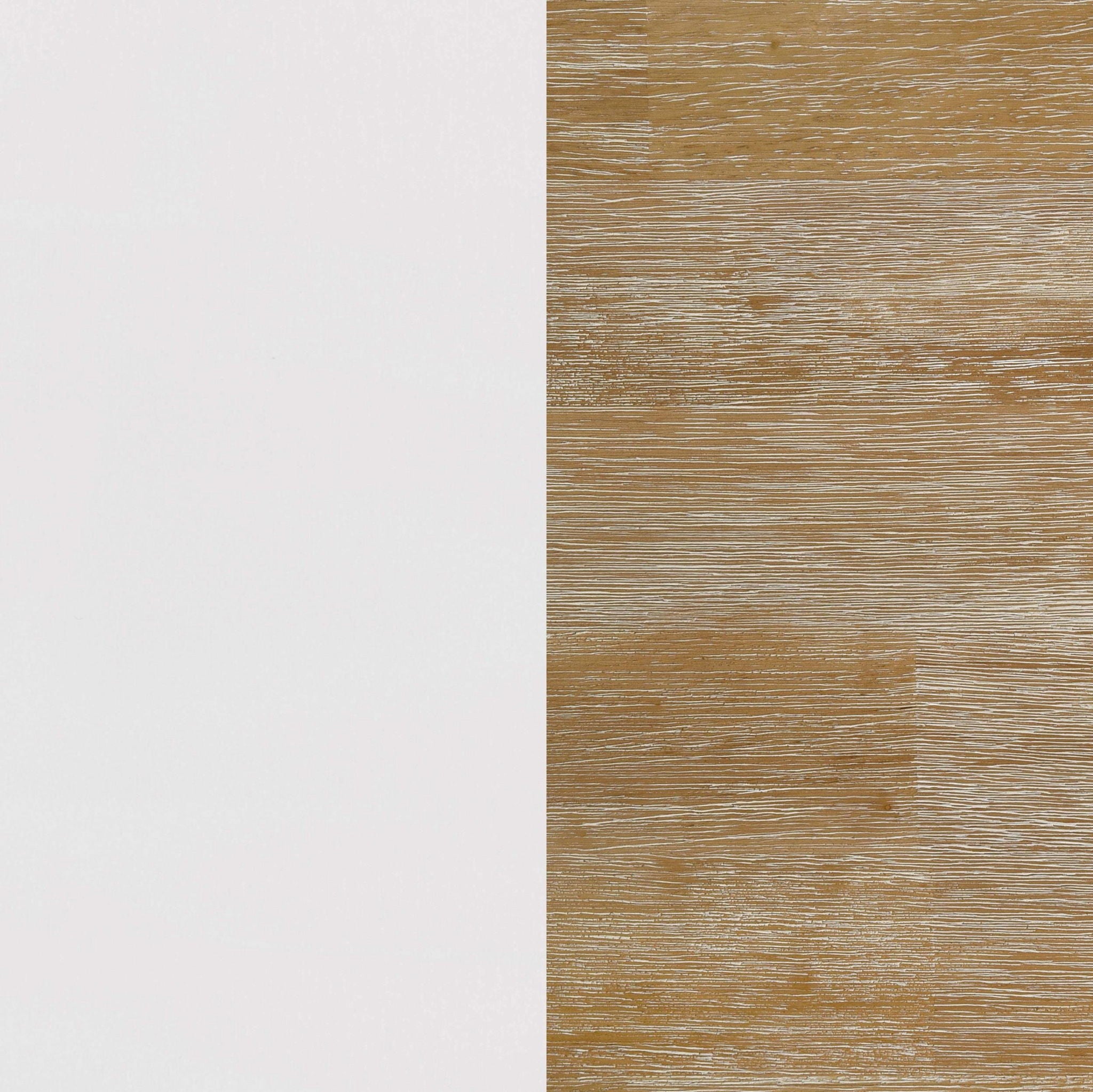 Hollis 2-door Wood 67-inch TV Stand with Drawer Brown and White