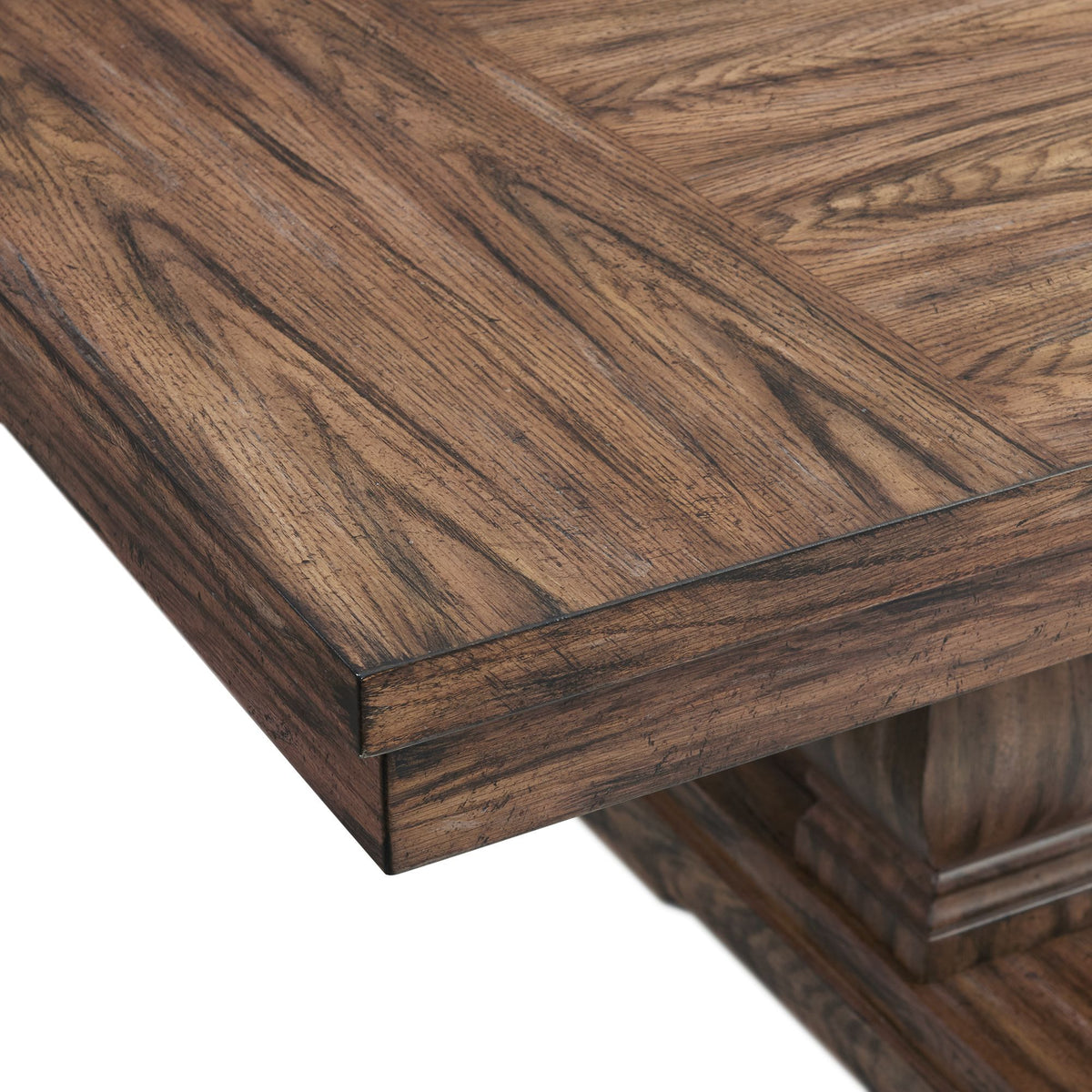 Gramercy Rectangle Standard Height Dining Table in Chocolate by Elements International, view 2