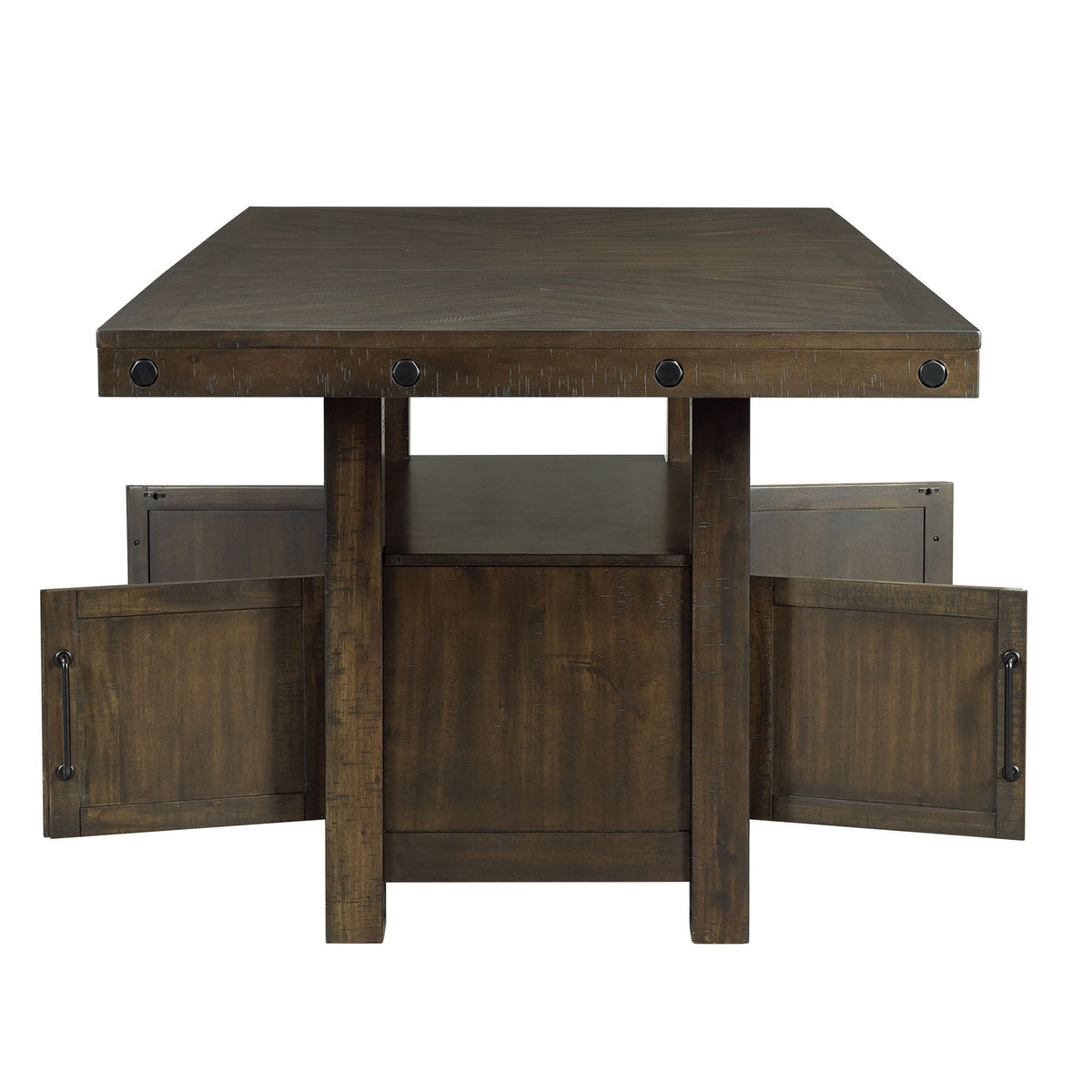 Colorado Counter Table in Charcoal by Elements International, view 2