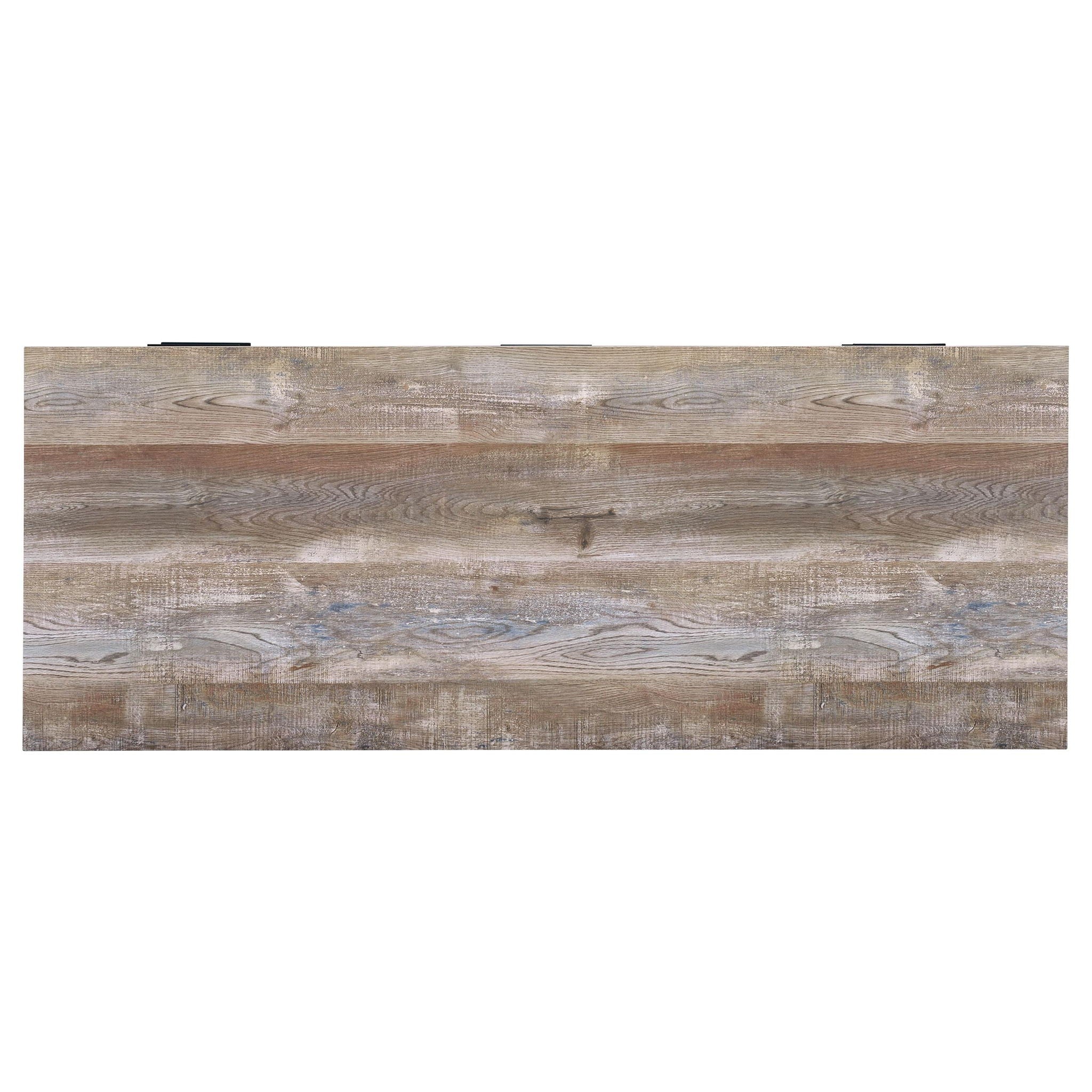 Samson 60-inch 4-drawer Office Computer Desk Weathered Oak