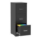 Modern Drawer Metal Vertical File Cabinet With Lock And Card Slot For Office