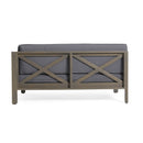 Brava - X Back Corner Bench