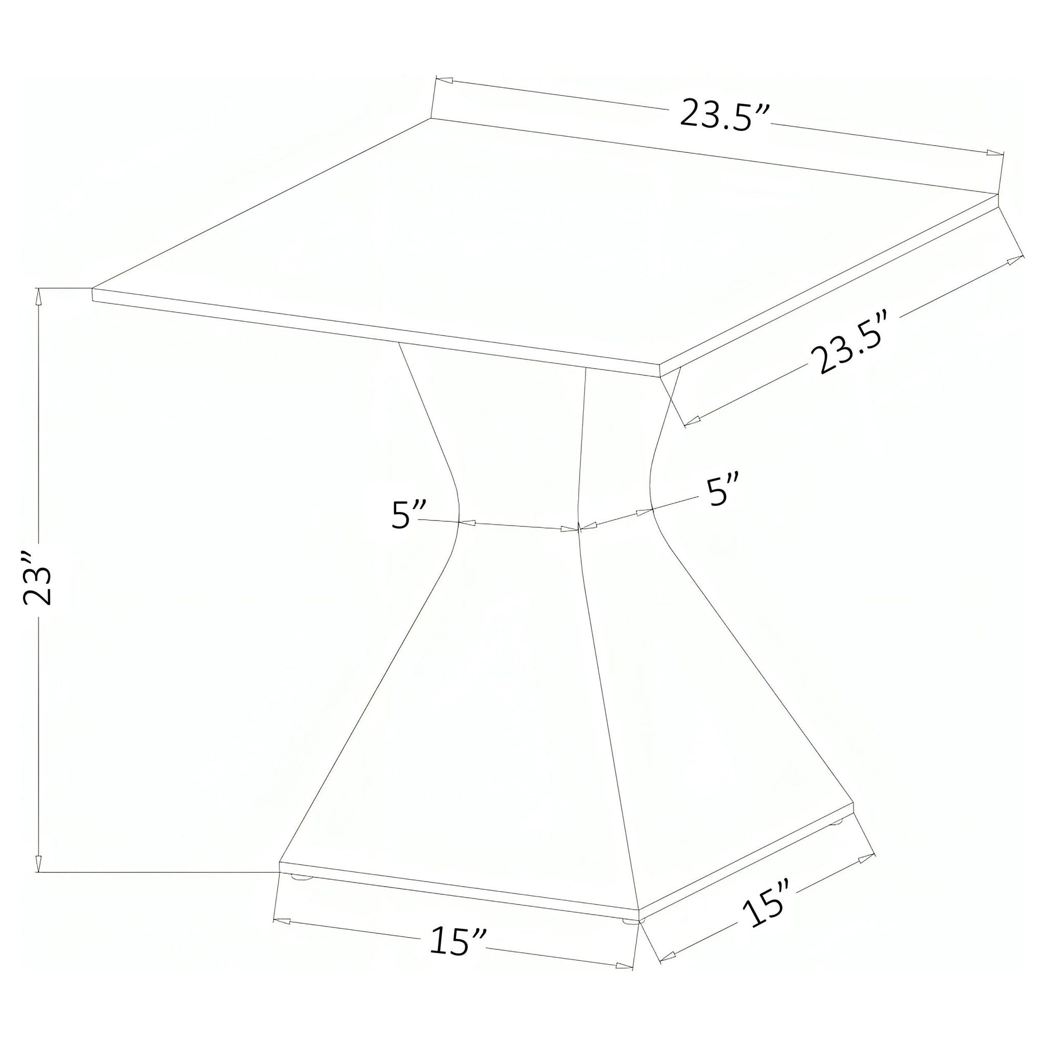 Jenny 2-piece Rectangular Coffee and End Table Set Chrome