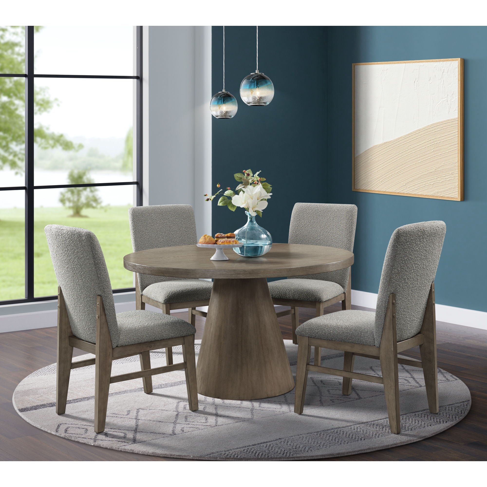 Portland - Round Dining Table - Atlantic Fine Furniture Melbourne FL