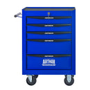 Rolling Metal Tool Chest With Drawers, Steel Storage Cabinet With Ball Bearing Slides