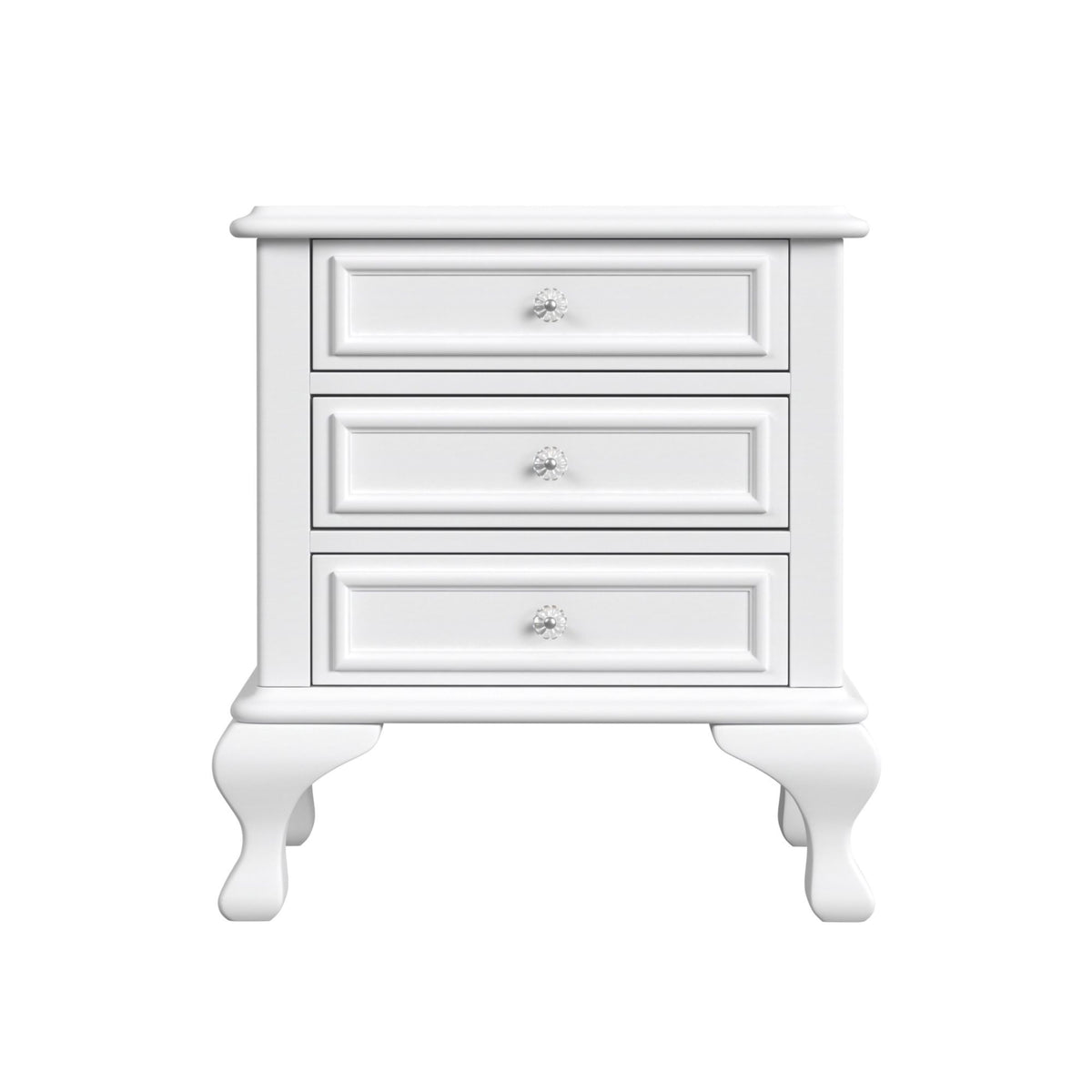 Jesse Nightstand in White by Elements International, view 2