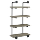Elmcrest - 4-Shelf Wall Bookshelf