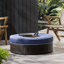 Madras - Ottoman With Ice Bucket