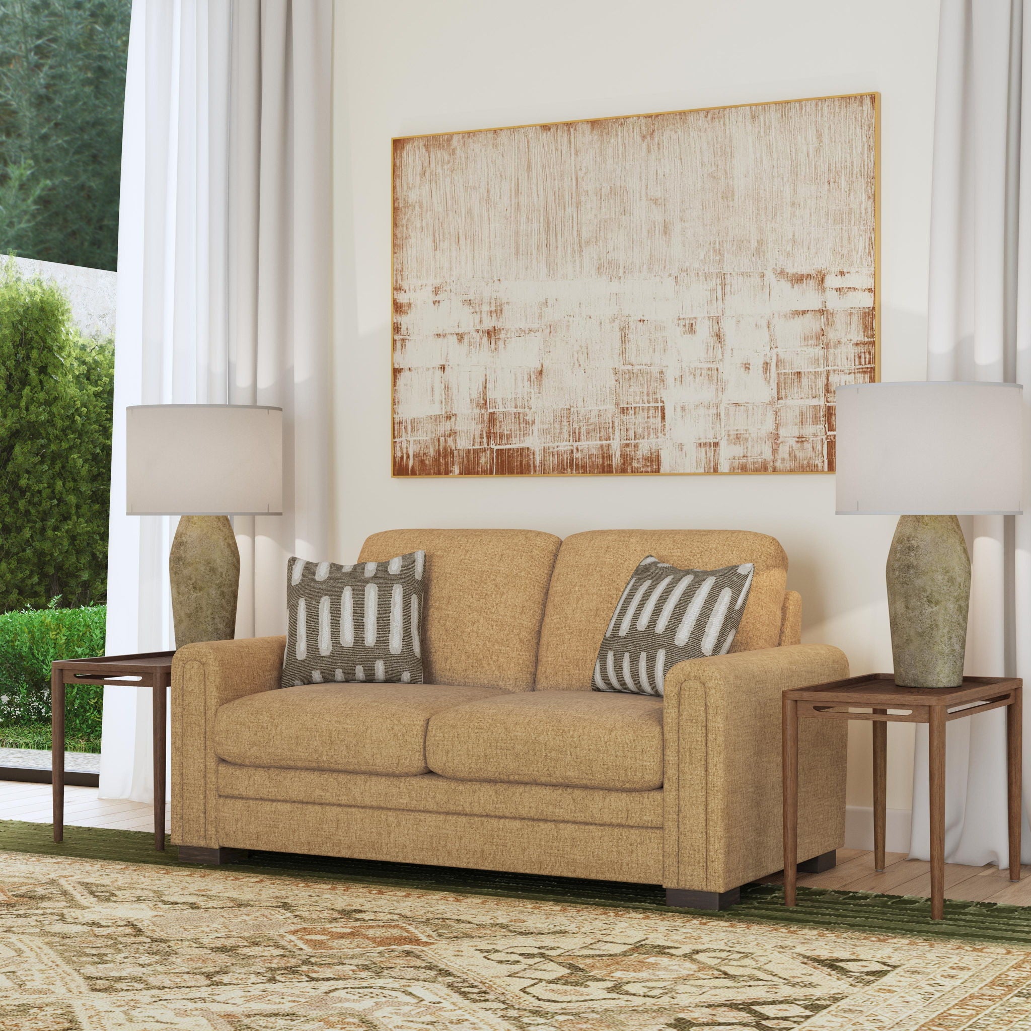 Rudy - Loveseat For Living Room