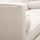 Jack - Modern Tuxedo Tufted Sofa