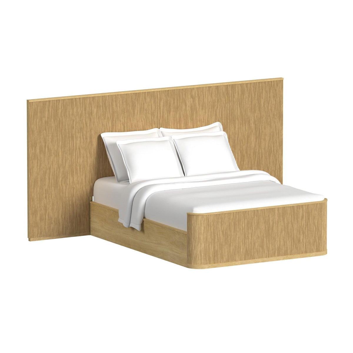 Sylvie Wall Bed in Dark Brown by Elements International, view 2
