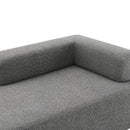 Frame For Oversized Modular U Shaped Sectional, Floor Couch Convertible Compressed Couch Spacious Foam Filled Sofa