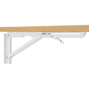 Folding Table Wall Mounted Folding Table For Small Spaces, Fold Down Desk, Workbench