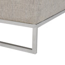 Crawford - Soft Close Storage Bench With Open Sides - Gray