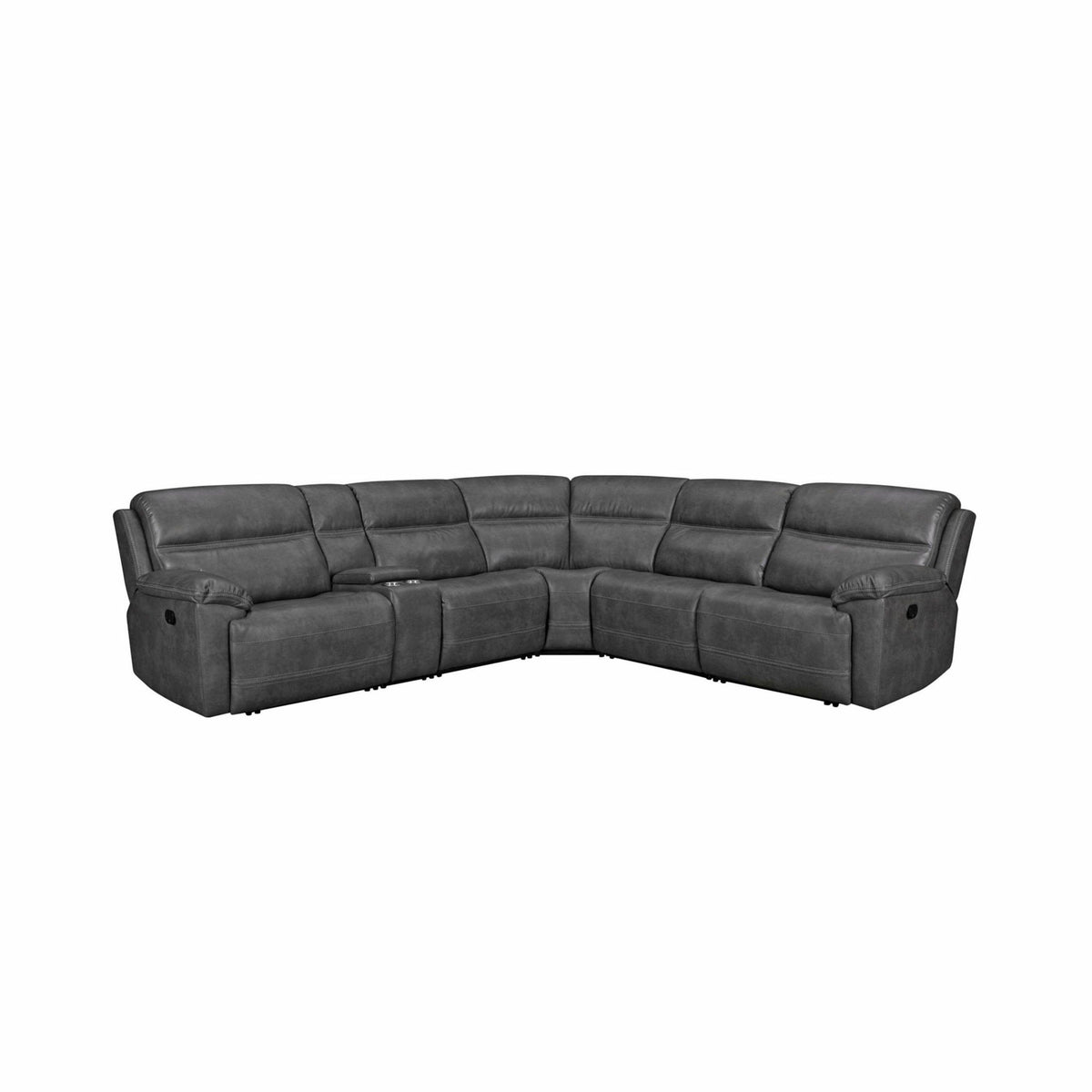 Camaro 6 Piece Sectional in Nugget Gray by Elements International