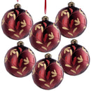 Christmas Ball Glass Decorative Hanging Ball Christmas Tree Ornaments, For Holiday Party Decorations