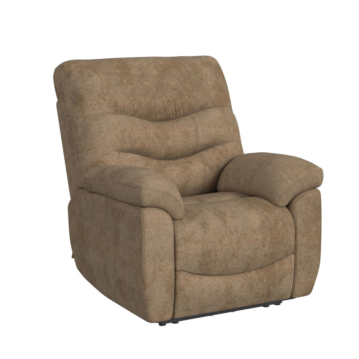 Trifecta P3 Recliner With Heat Massage, Zero Gravity, Memory Foam in Sefi Puppy by Elements International
