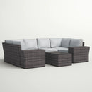 Stylish Wicker Patio Set Table