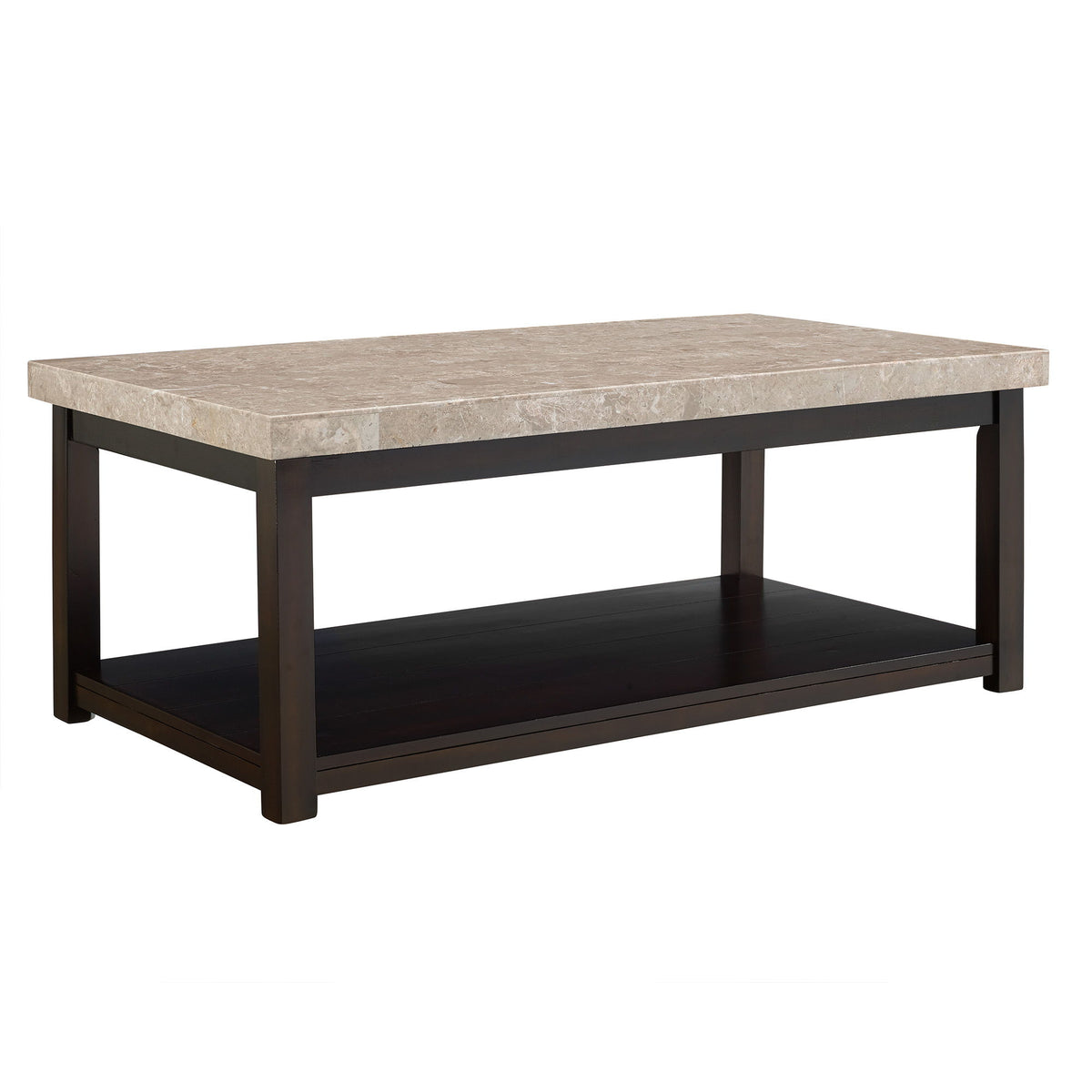 Kansas Occasional Table Set in Dark Brown by Elements International, view 4