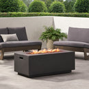Contemporary Outdoor 40,000 Btu Propane Fire Pit