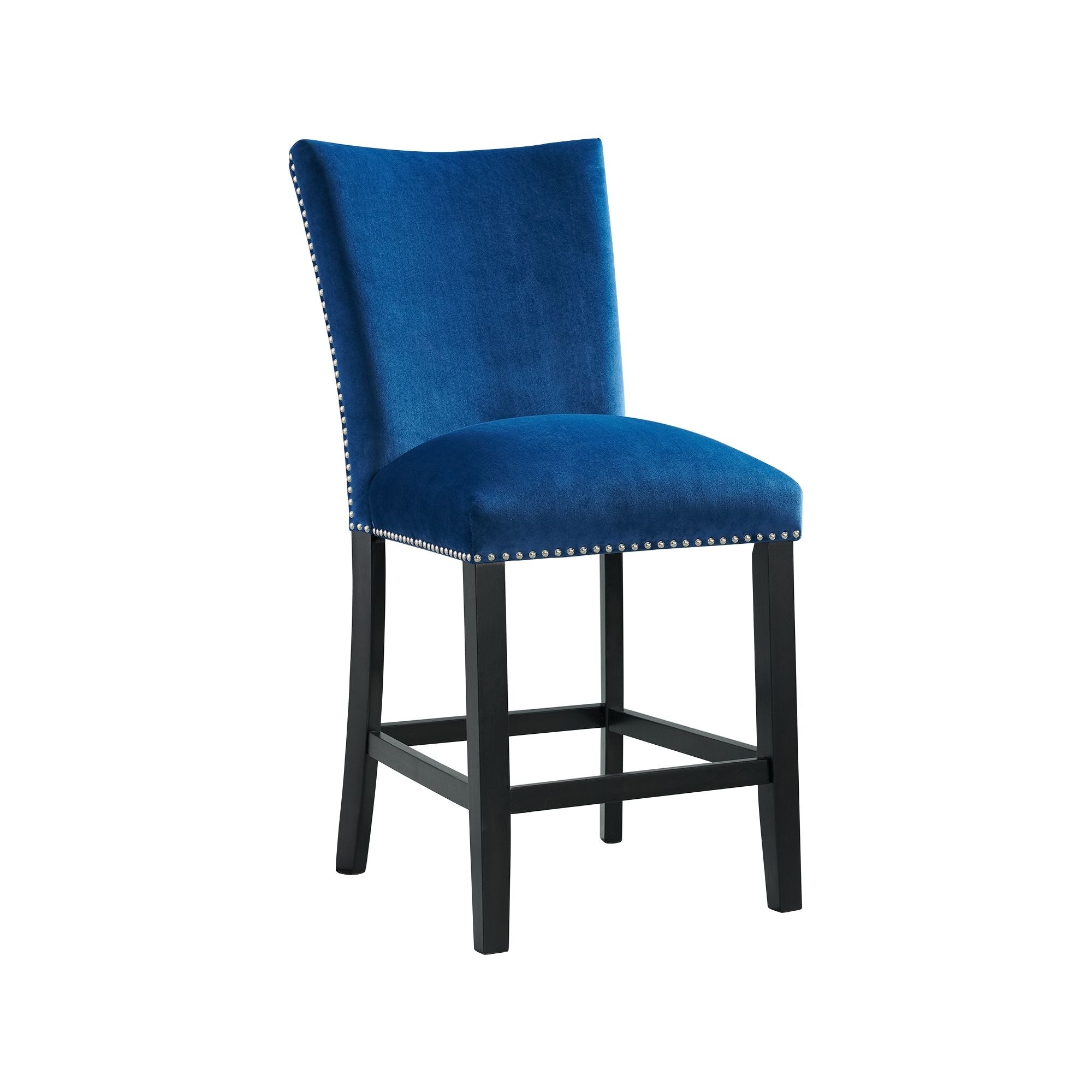 Valentino Counter Height Dining Set in Blue by Elements International, view 4