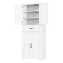 Bathroom Storage Cabinet With Multifunctional Storage Space, Drawer With Slide Rails, Adjustable Shelf