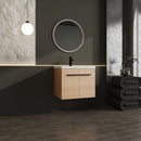 Bathroom Vanity Set With Resin Countertop Sink, 2 Doors