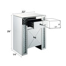 Nysa - Accent Table - Faux Crystals