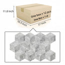 Hexagon Natural Marble Polished Tile For Wall And Floor (Set of 12)