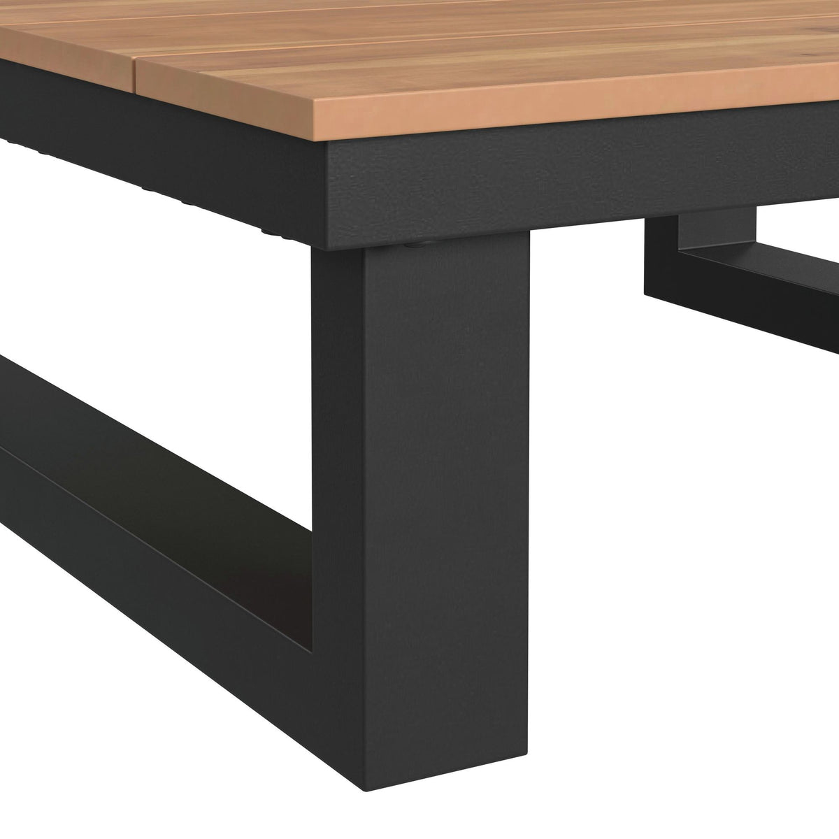 Cabana Coffee Table in Black by Elements International, view 2