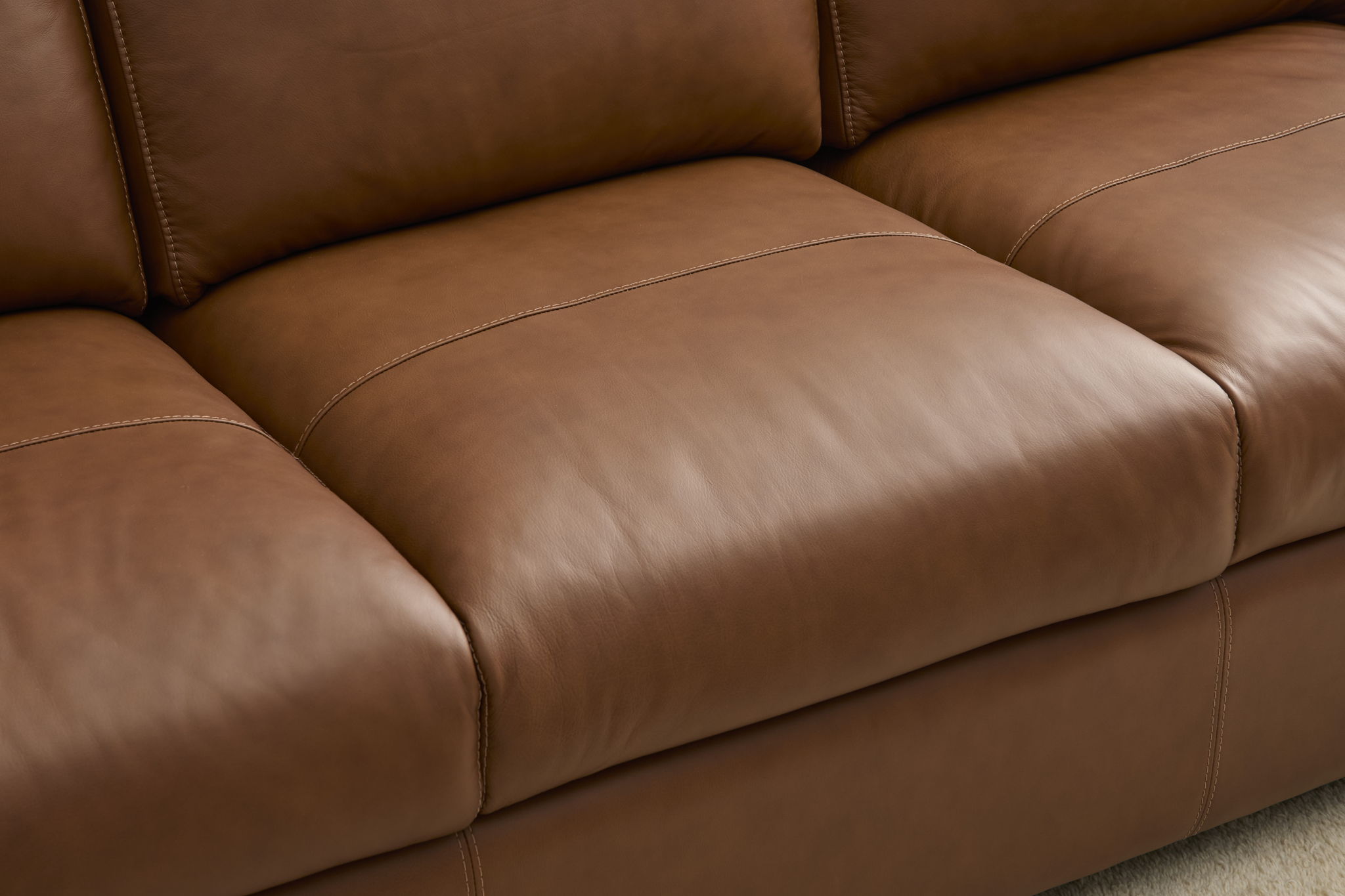 Henry - Sofa - Caramel