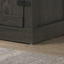 Salma - 58" Wide TV Stand With 2 Open Shelves And 2 Cabinets